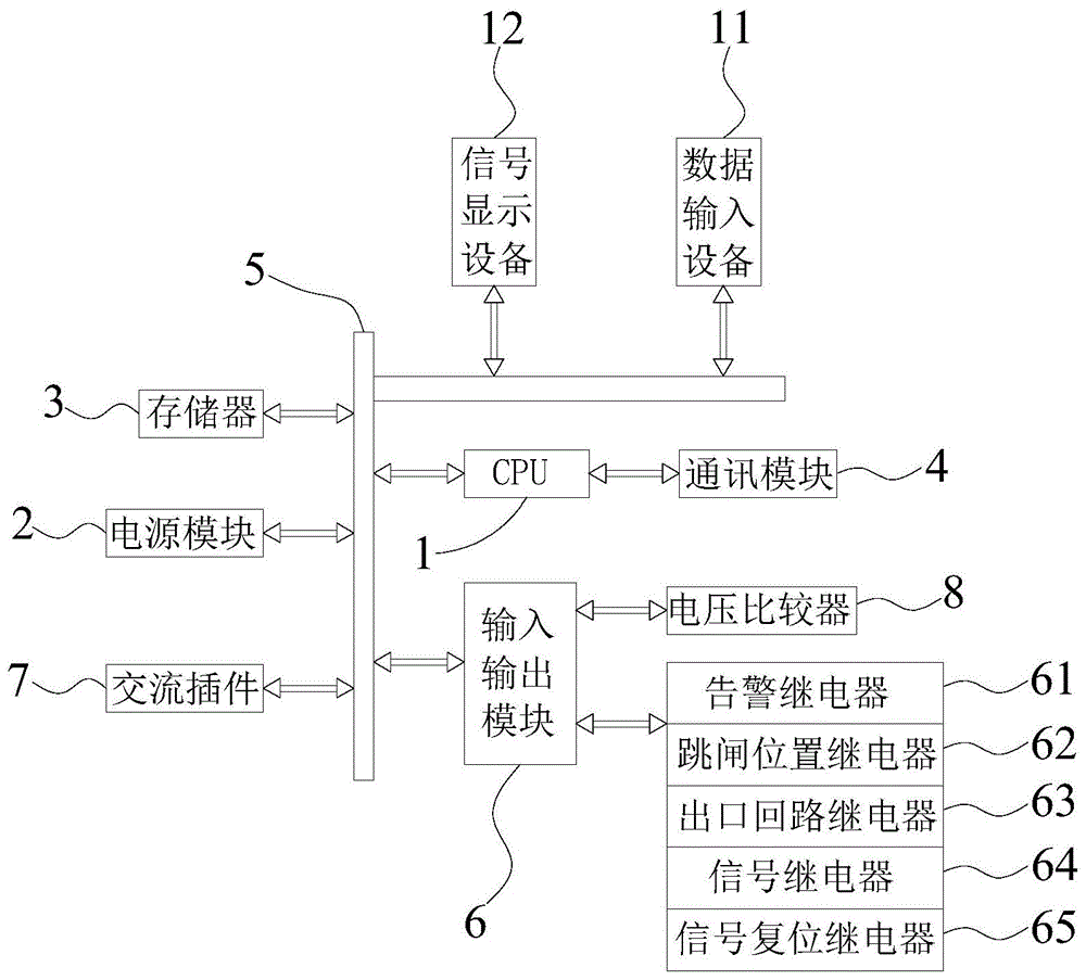 继电保护电路的制作方法