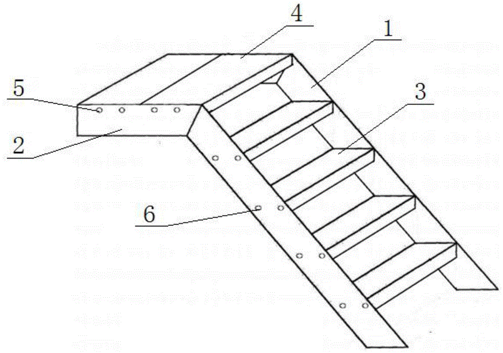一种钢结构楼梯的制作方法