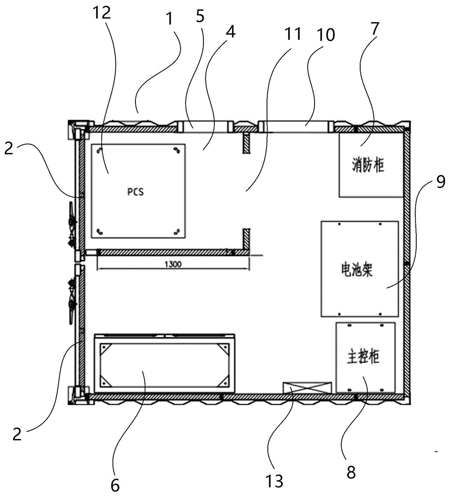 一種光伏,儲能集裝箱結構的製作方法