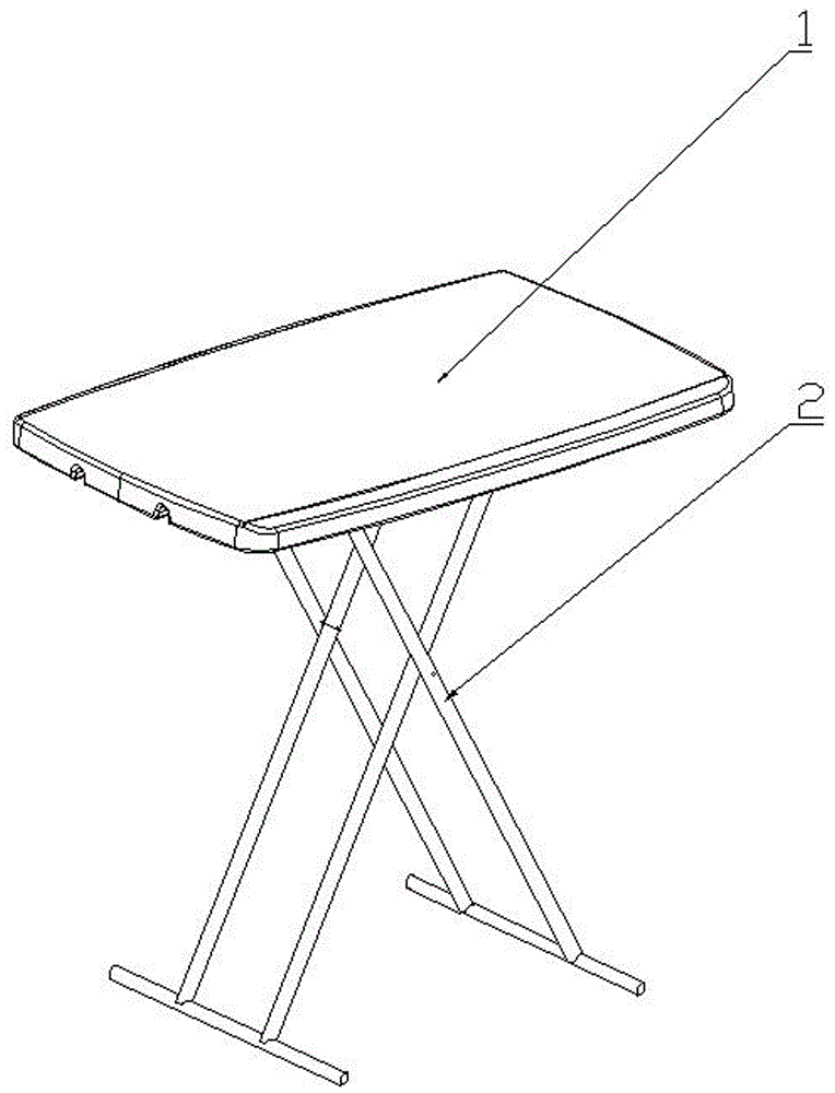 可折叠易调节的便捷户外桌的制作方法
