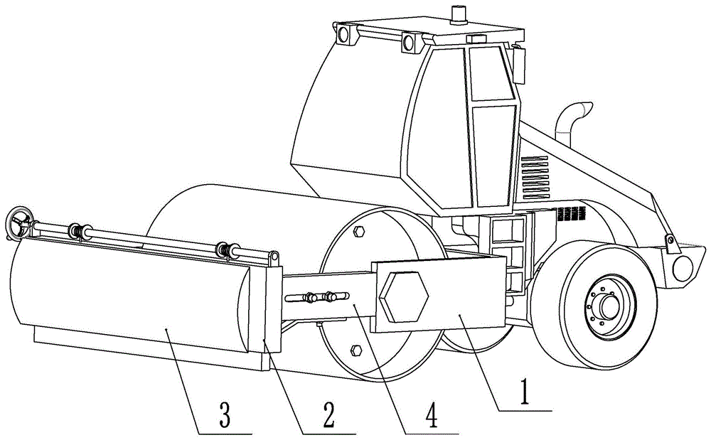 压路机结构示意图图片