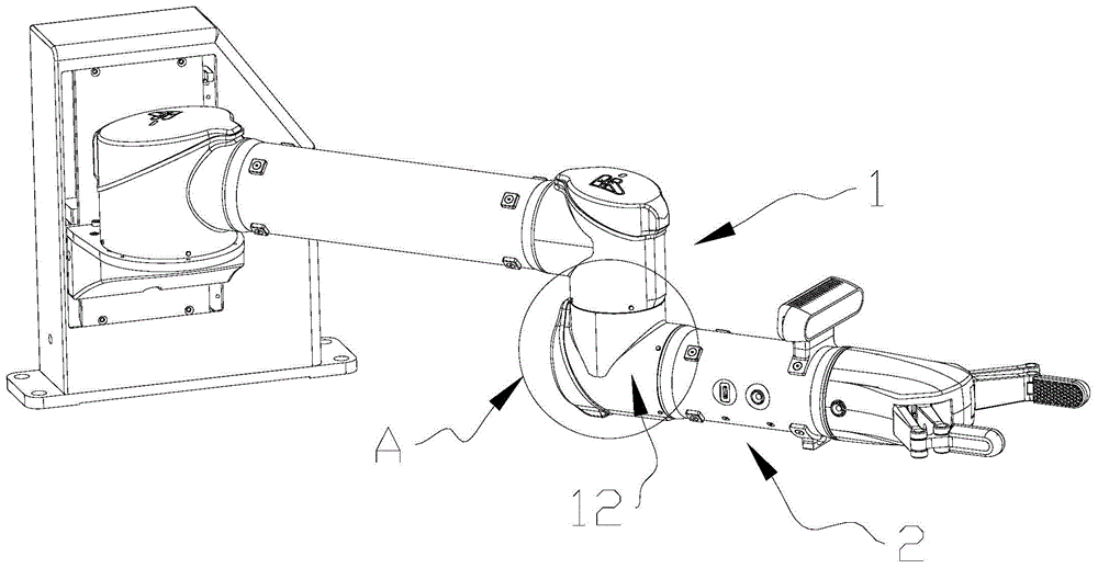 機械臂轉動結構的製作方法