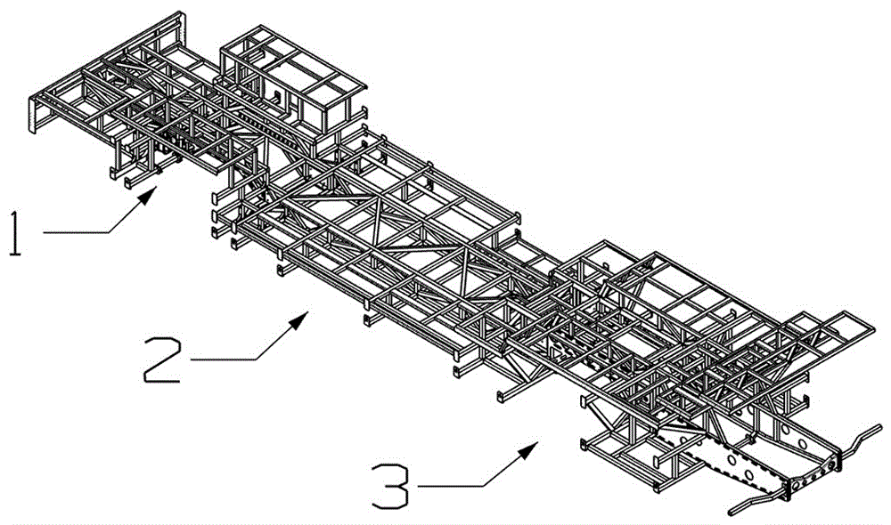 一种12米纯电动客车全承载车架结构的制作方法