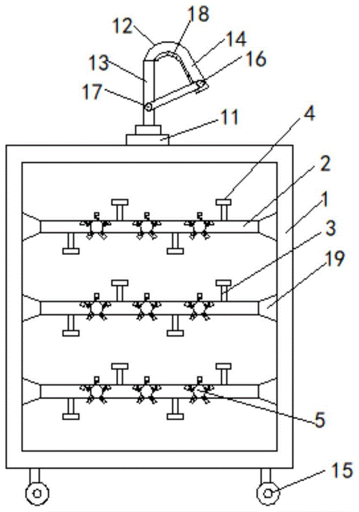 一種節約空間的電泳掛具裝置的製作方法