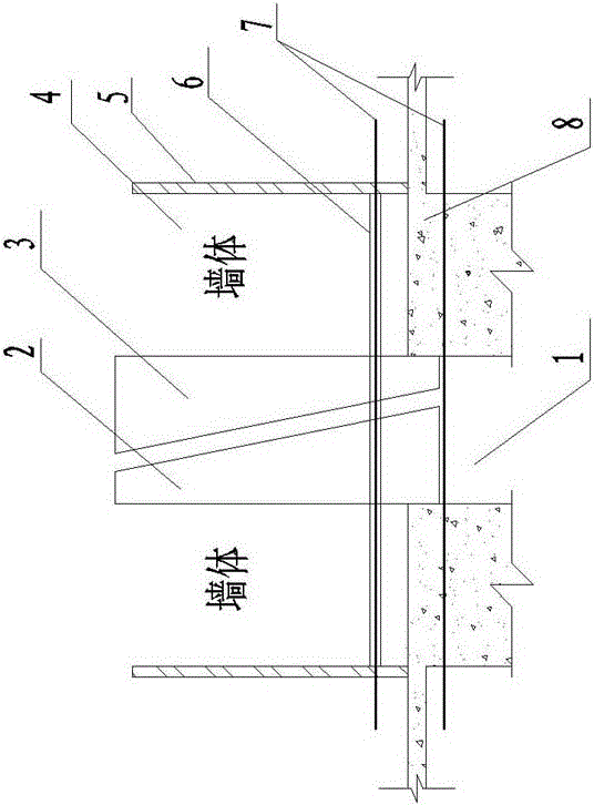 伸縮縫模板及其施工方法與流程