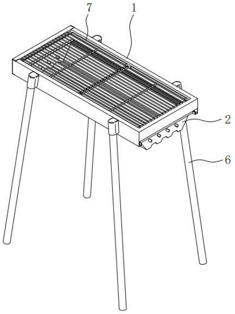 自制家用烧烤架图纸图片