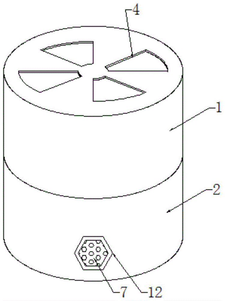 一种具有检测环境质量的固体空气清新剂的制作方法