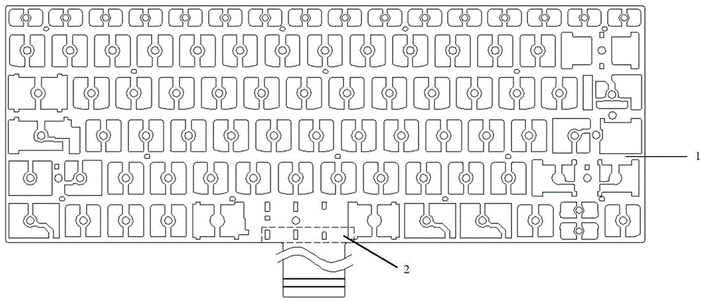 笔记本键盘电路图图片