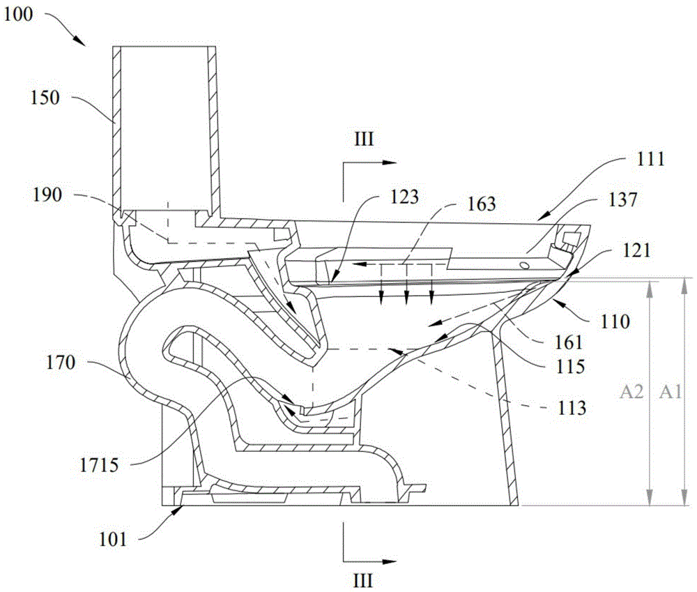 坐式马桶内部结构图图片
