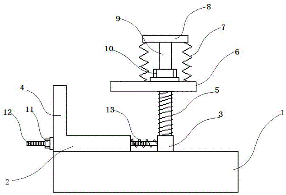 新型涉及机械加工夹具技术领域,尤其是一种工件加工用螺栓压紧装置