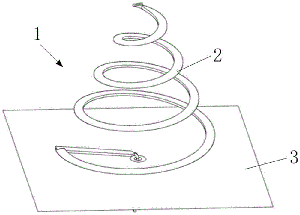可自動展開的柔性螺旋天線和天線的製備方法與流程