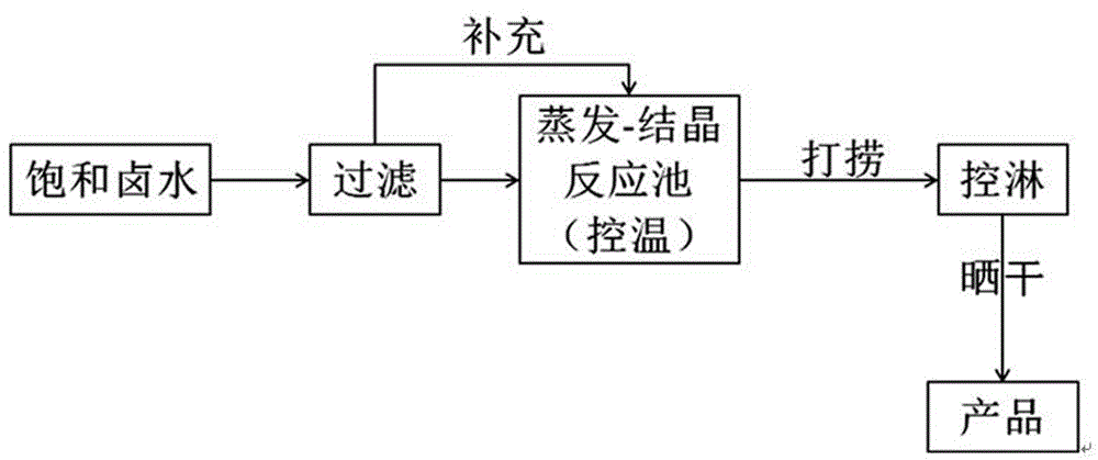 一种利用海水制备片状食用盐的方法与流程