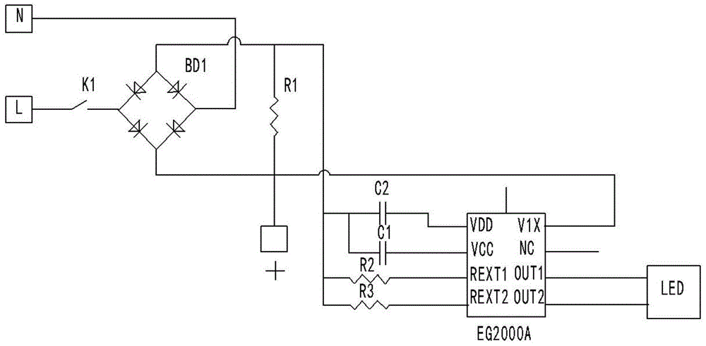 一種使led燈正常發光的獨立驅動電源的製作方法