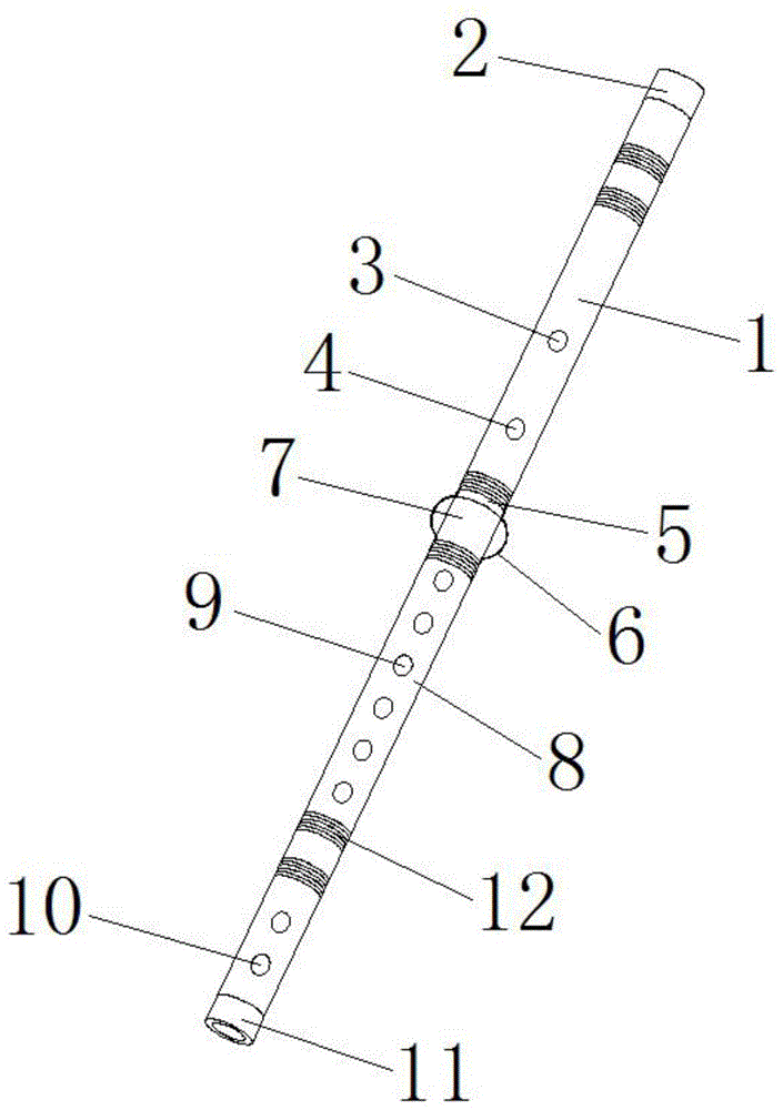 笛子的制作方法制作图图片