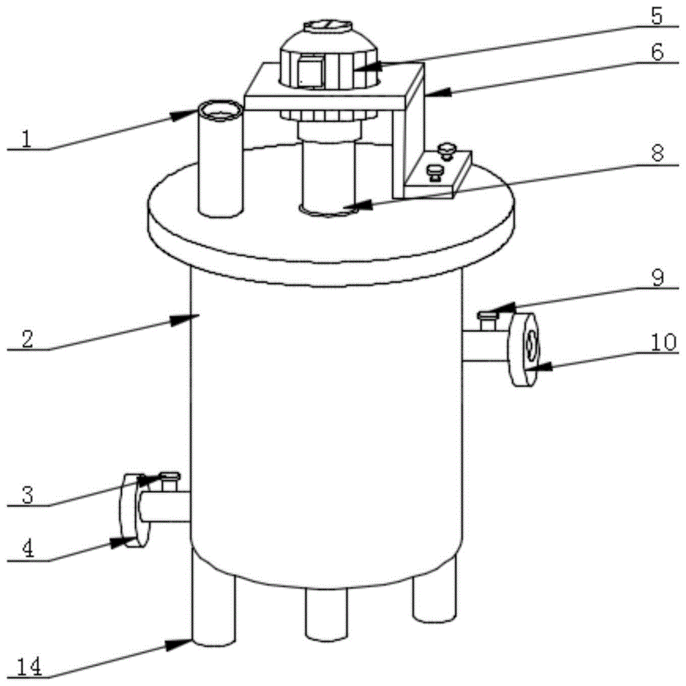氟利昂油分离器结构图图片