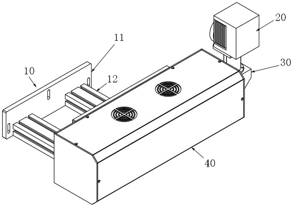 激光器的l形光路结构的制作方法