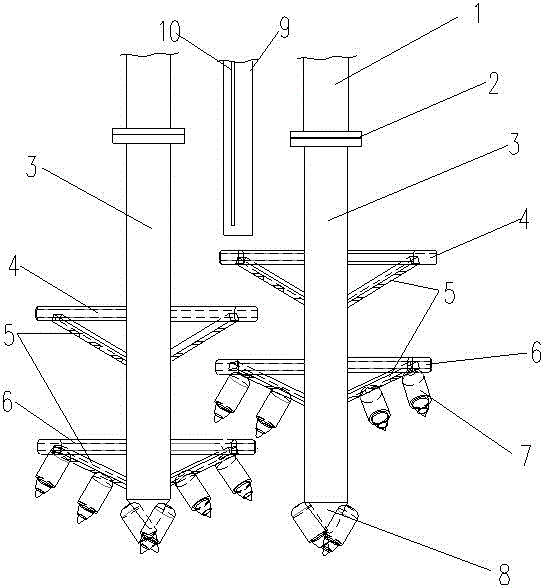 双向搅拌桩钻头专利图片