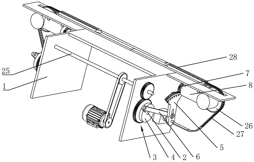 一种剑杆织机的引纬传剑装置的制作方法