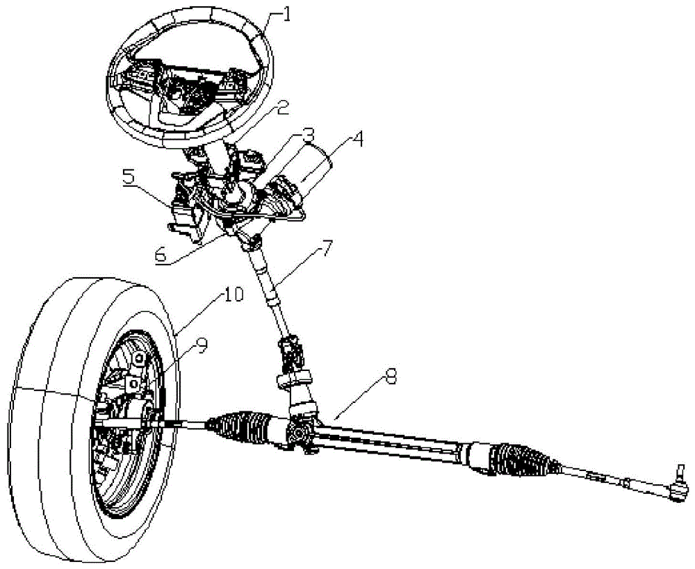 背景技術:汽車電動助力轉向系統(eps)英文全稱electronicpower