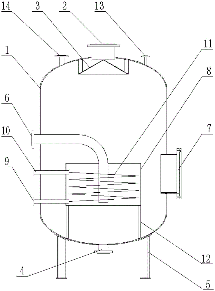 一种定期排污扩容器的制作方法