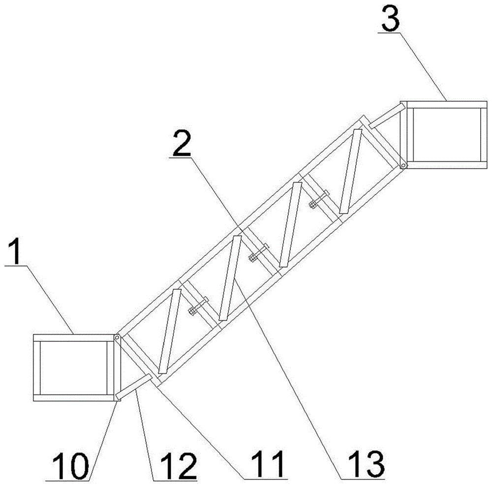 扶梯桁架结构图图片