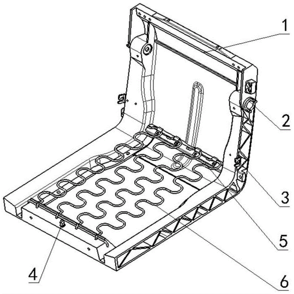 车辆座椅座垫骨架组成主要以两种结构为主,一种是内部包覆焊接骨架