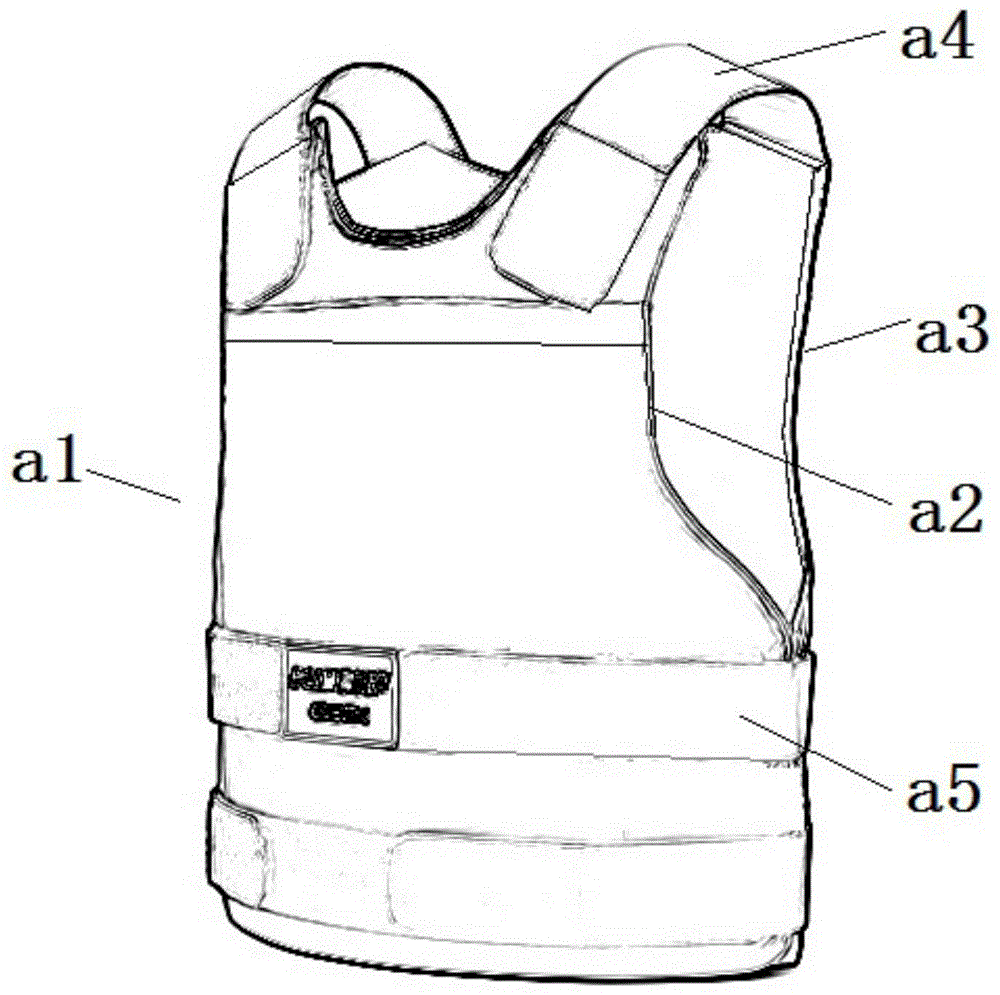一种便捷式防弹衣的制作方法