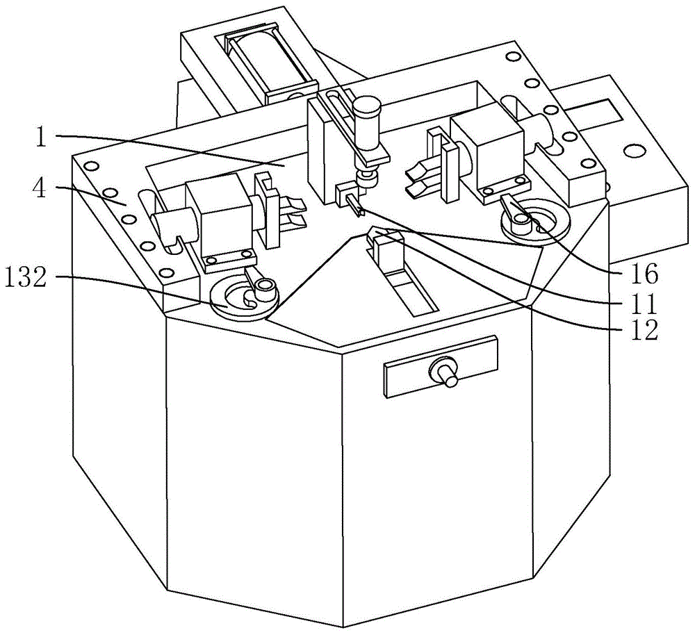 一种组角机的制作方法