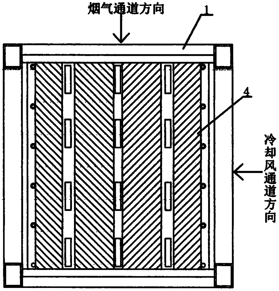 搪瓷板式烟气换热器的制作方法