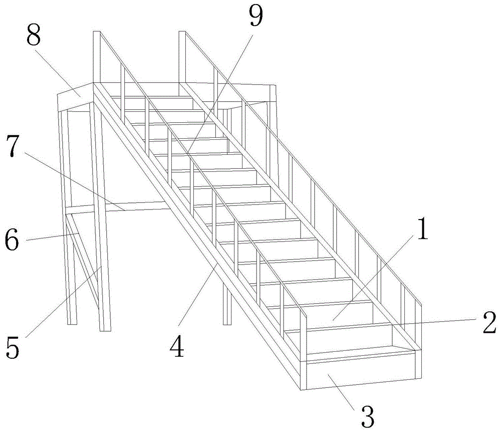 楼梯制作方法钢结构图片