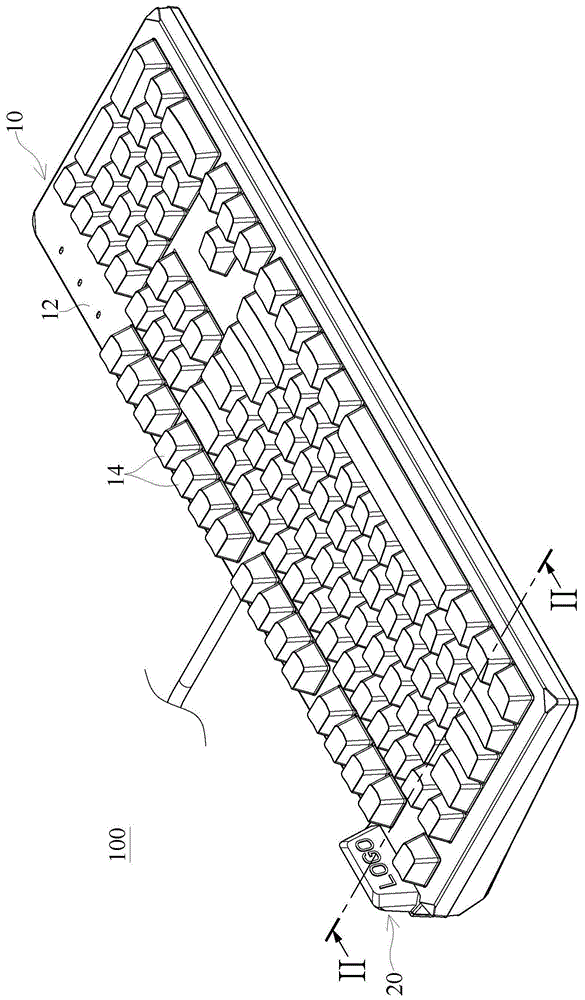 具有导光铭牌的键盘的制作方法