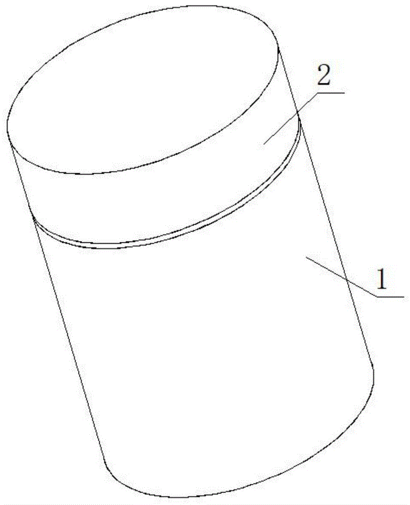 筒形盒子结构图图片