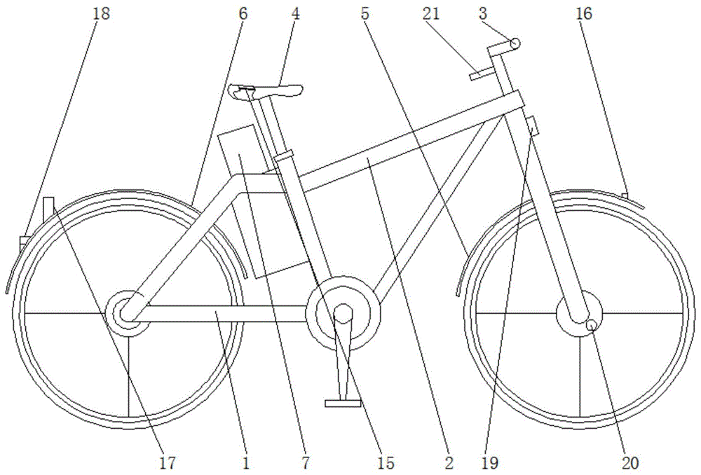 一种自平衡的多功能智能电动自行车的制作方法