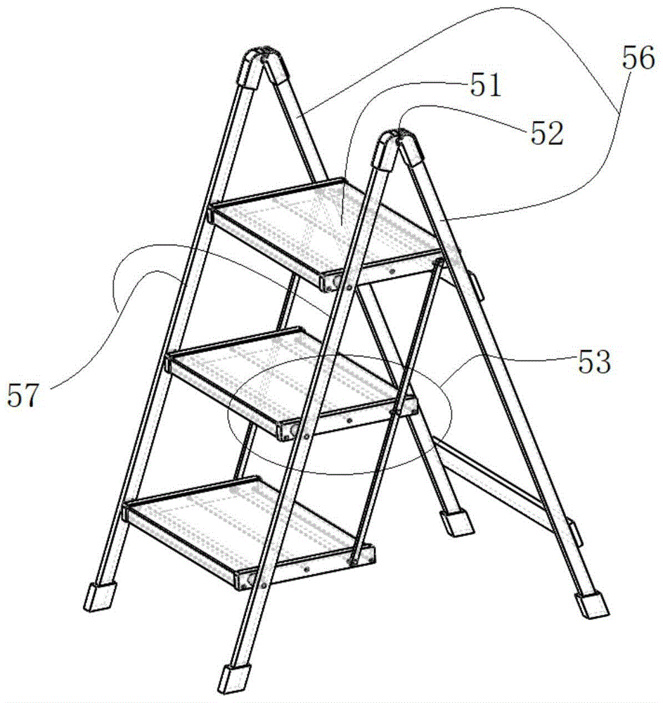 一种家用折叠梯的制作方法