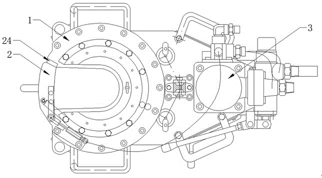 液压油管钳结构图图片