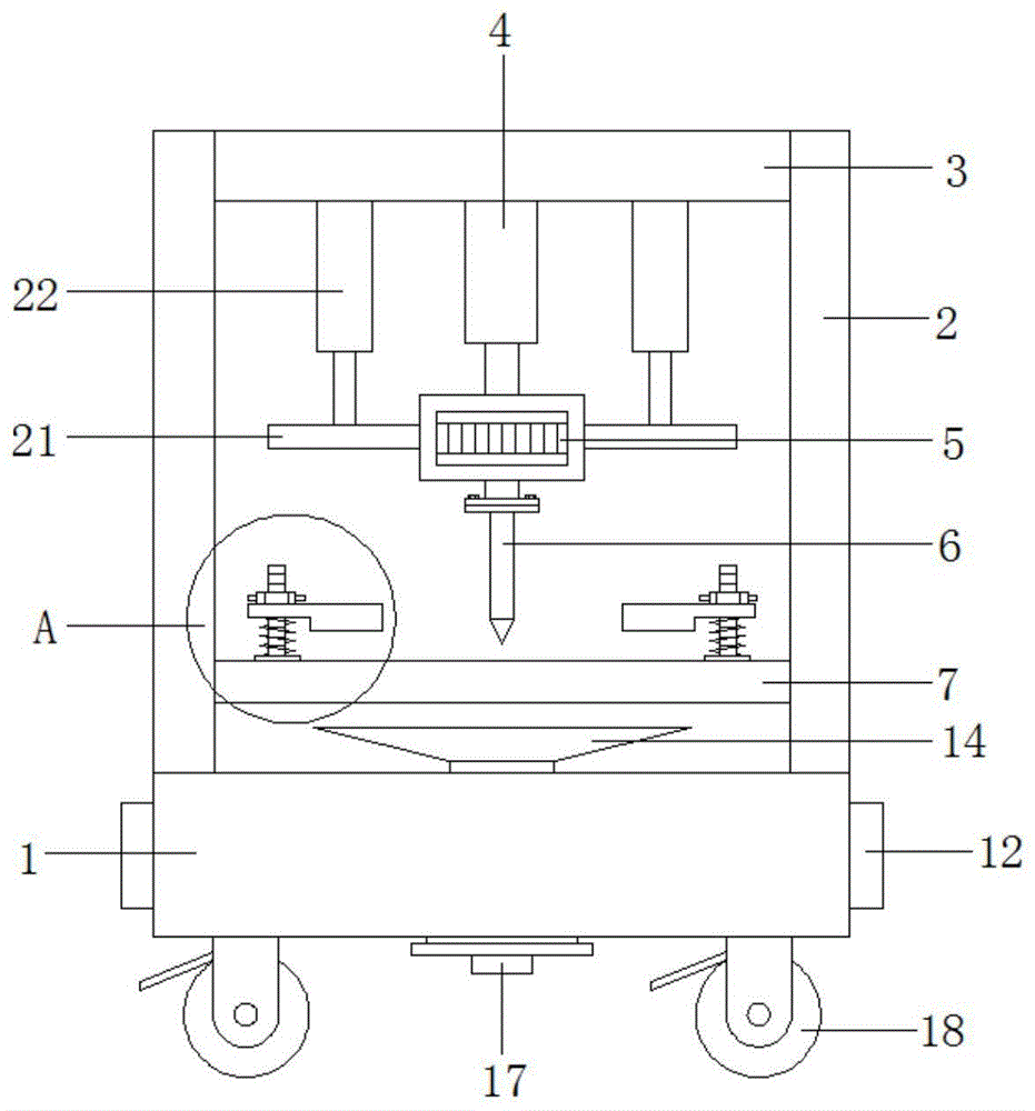 一种具有除尘装置的木工镂铣机的制作方法