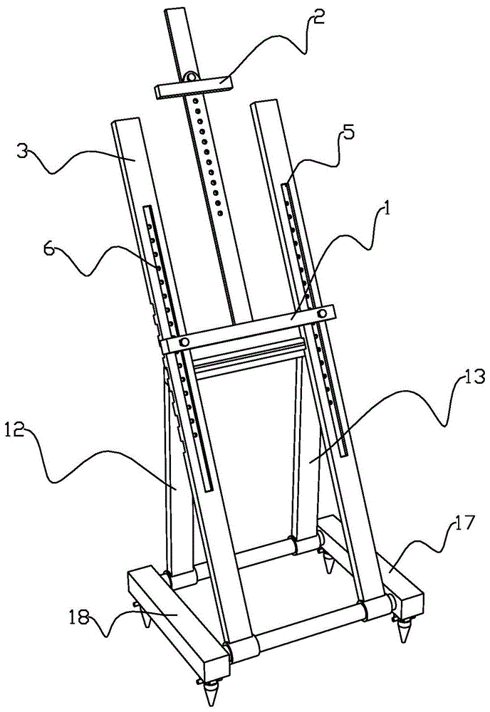 素描画架的制作尺寸图片