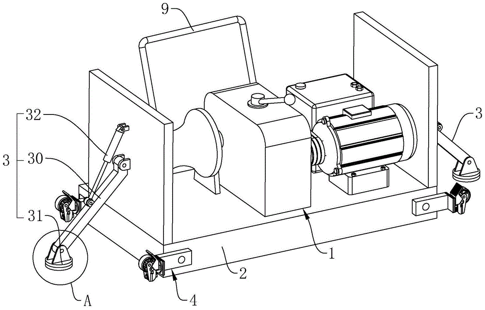 背景技术:绞磨机是机动绞磨的简称,又叫机动绞磨机或者机动绞磨,这种