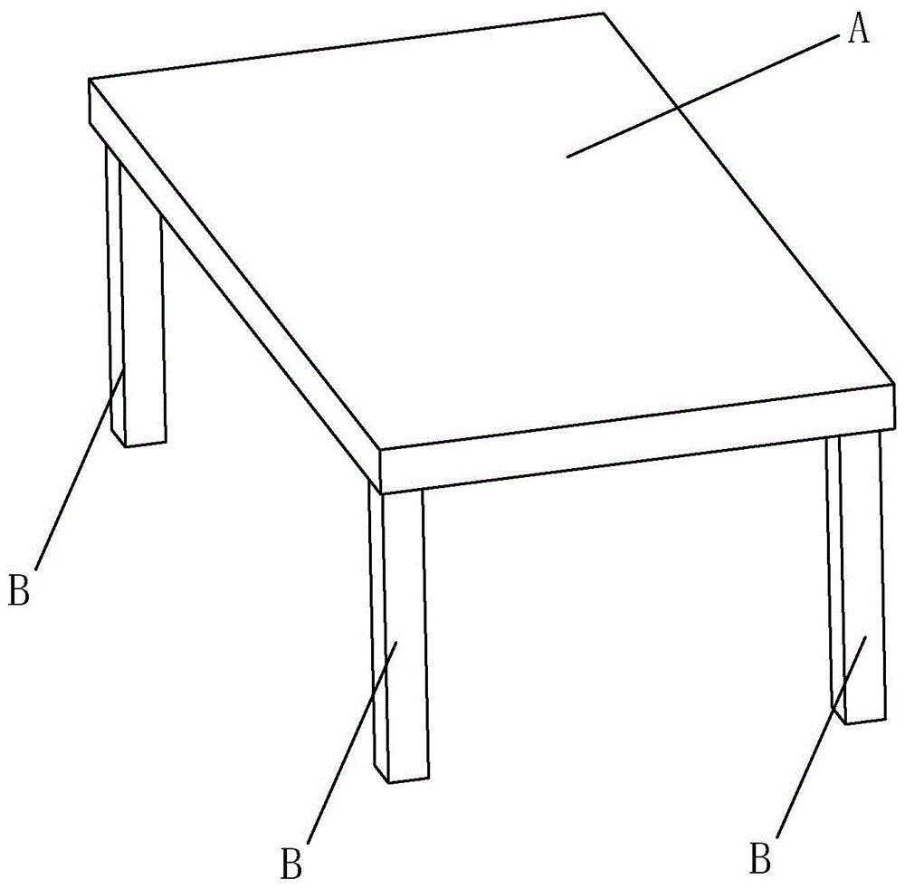 背景技术:桌子是一种常用家具,上有平面,下有支柱.