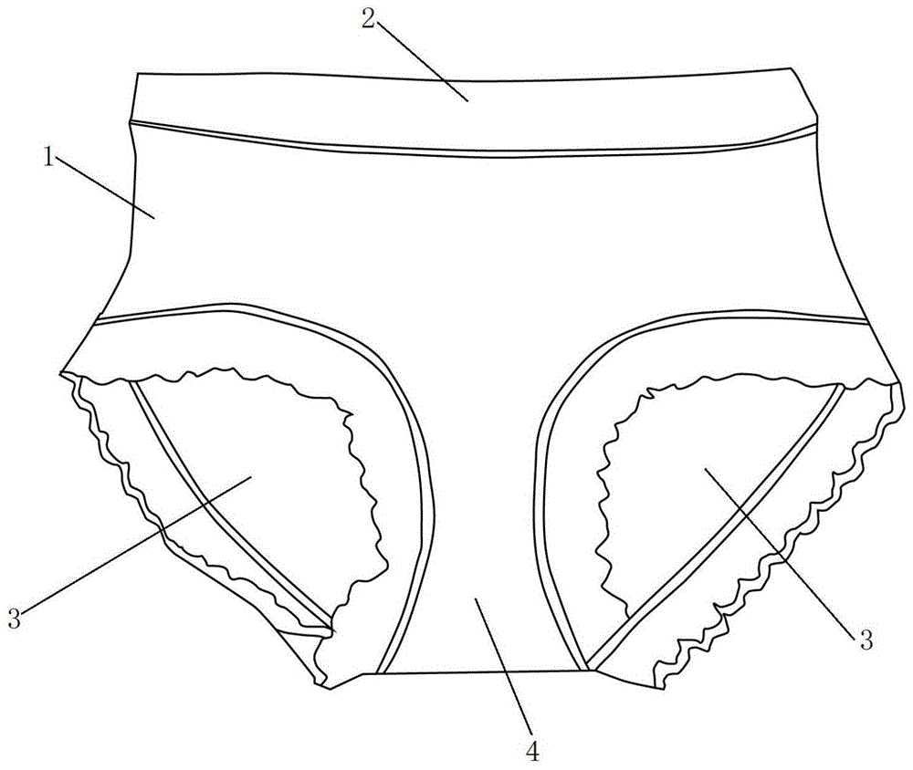 女式三角内裤画法图片