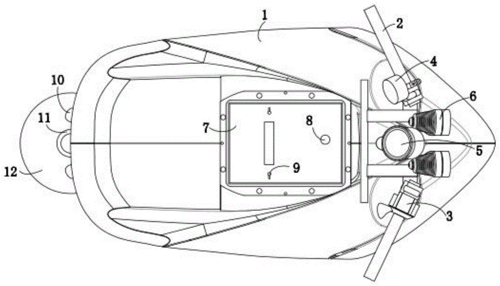 摩托艇结构原理图图片