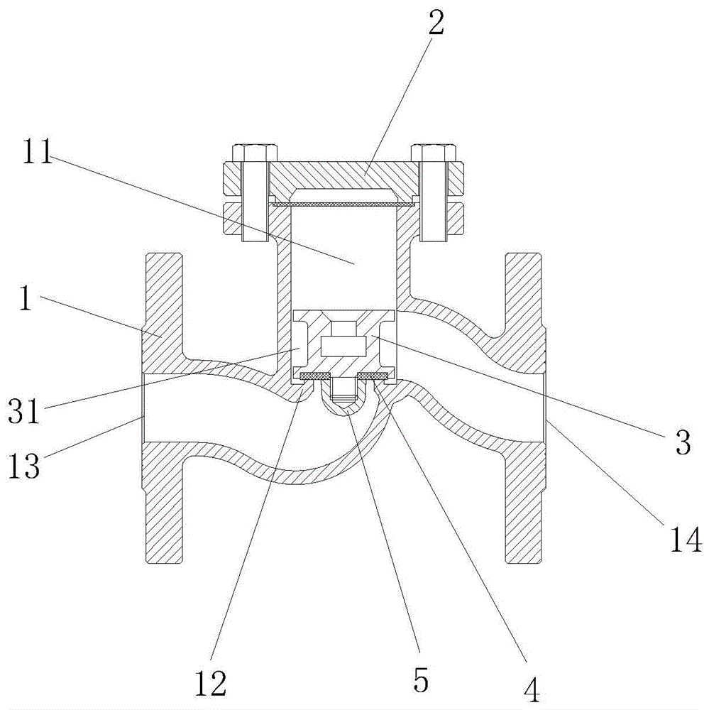 逆止阀内部结构图图片