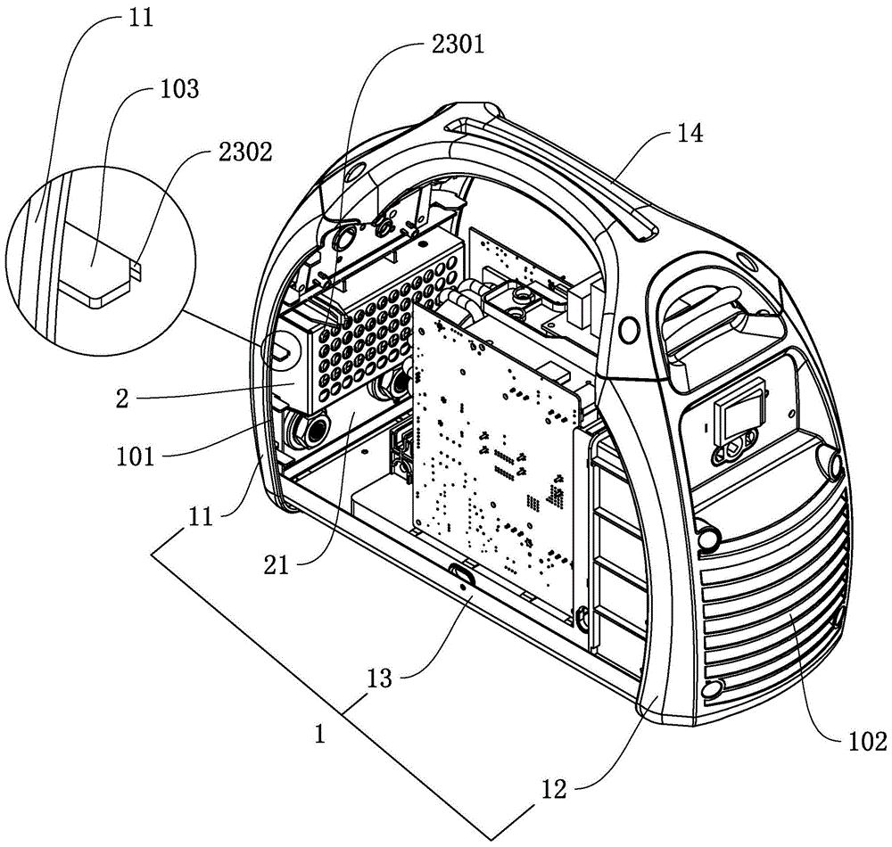 逆变电焊机内部结构图图片