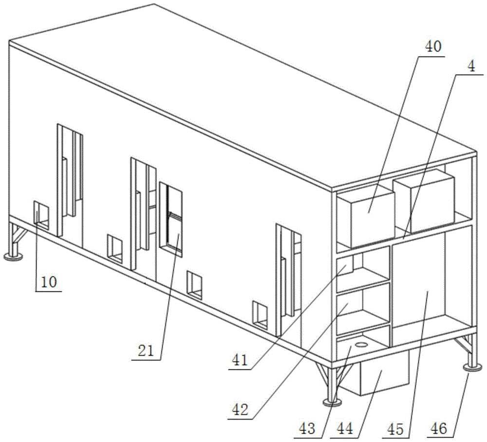 一种可移动方舱式pcr实验室的制作方法