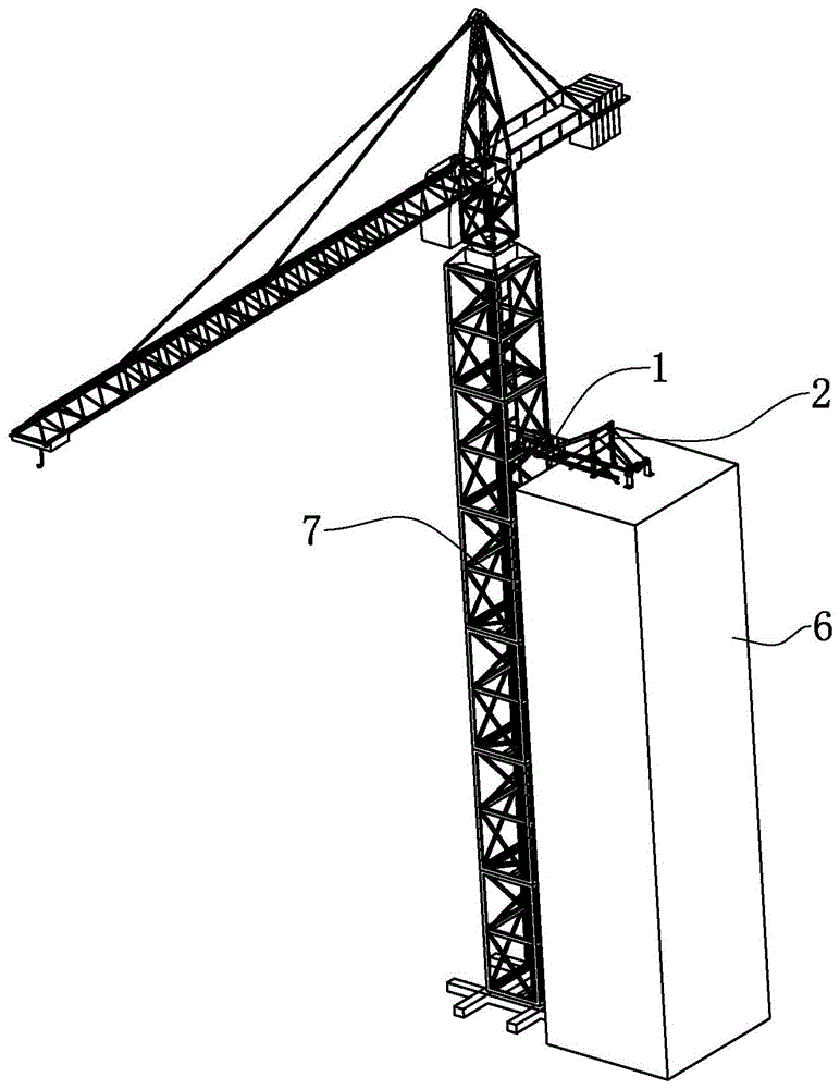 塔吊通道的制作方法