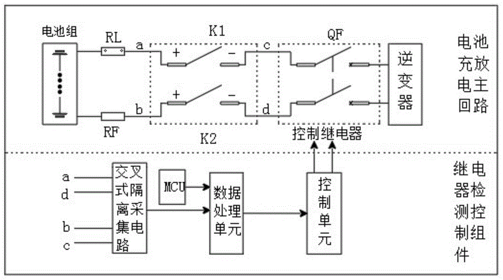 一種雙繼電器控制的充放電路的製作方法