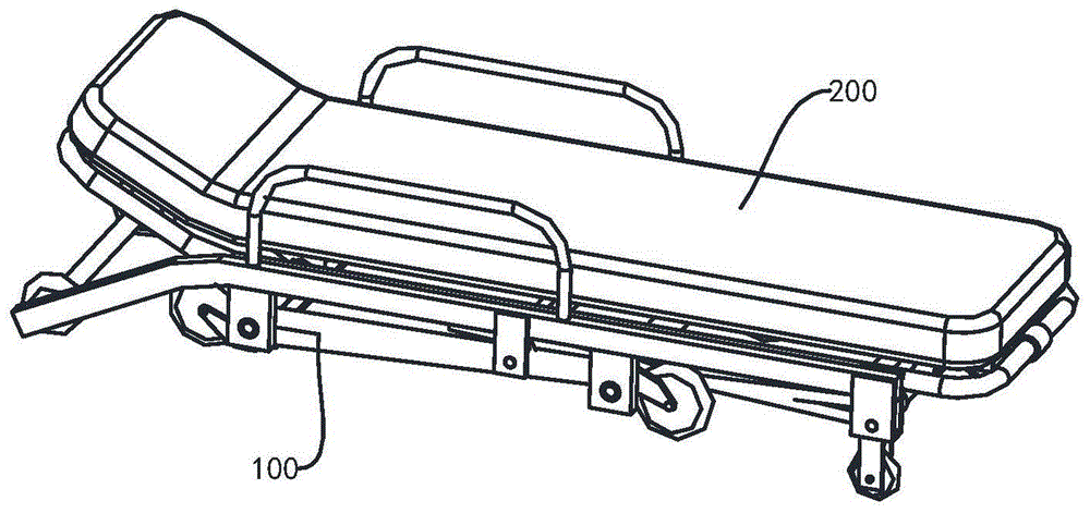 救护车担架结构图片