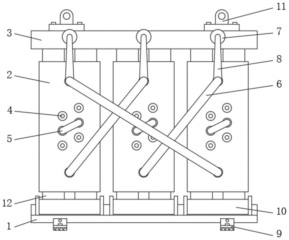 干式变压器结构原理图图片
