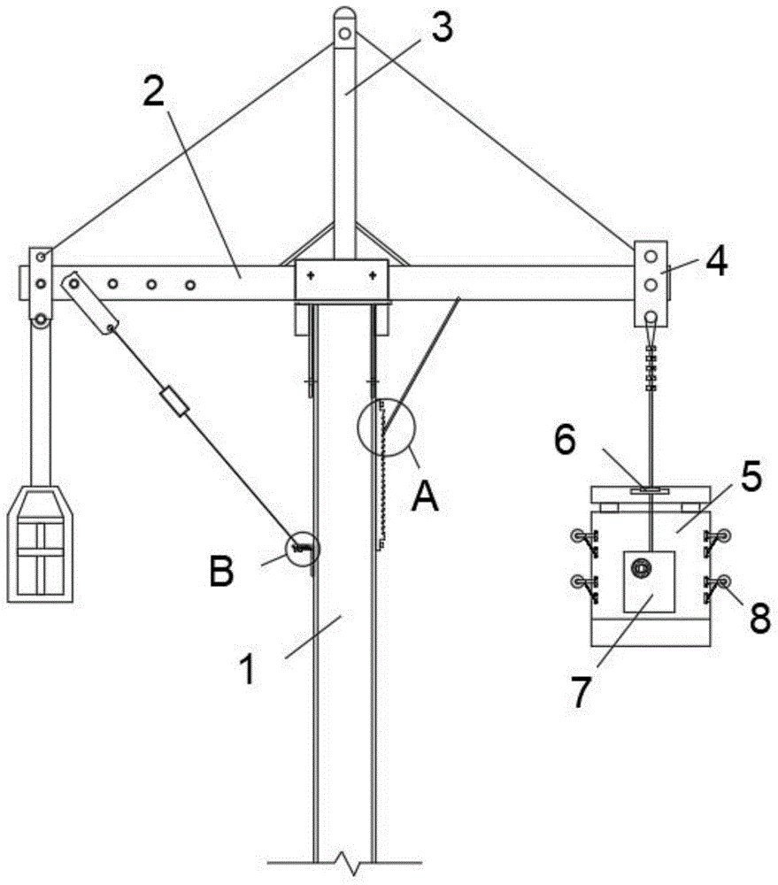 电动吊篮结构图图片