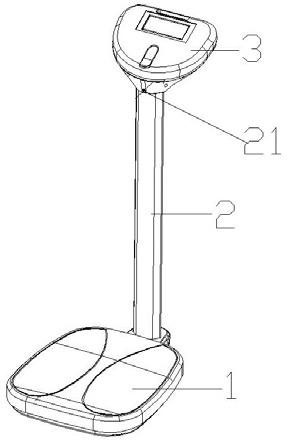 一种体重身高一体双用秤的制作方法